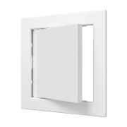 Люк ревизионный Л фланец 146х146 нажимной 168х168 пластик EVECS