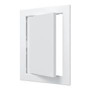 Люк ревизионный Л фланец 146х196 нажимной 168х218 пластик EVECS