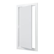 Люк ревизионный Л фланец 196х396 нажимной 218х418 пластик EVECS