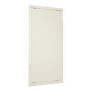 Люк ревизионный ЛР фланец 296х596 ручка 318х618 пластик Ivory EVECS