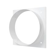 Фланец Ф D100 113х113 пластик ERA