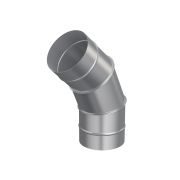 Отвод OTG D150 45° оцинкованная сталь ERA PRO