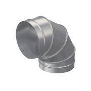 Отвод OTG D150 90° оцинкованная сталь ERA PRO