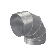 Отвод OTG D200 90° оцинкованная сталь ERA PRO