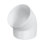 Колено ККП D125 45° пластик ERA