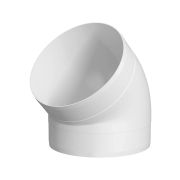 Колено ККП D150 45° пластик ERA