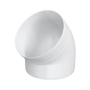 Колено ККП D160 45° пластик ERA