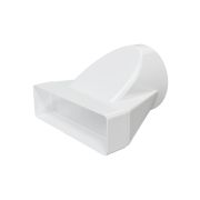 Переходник СПКП D125 эксцентриковый 204х60 пластик ERA