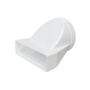 Переходник СПКП D150 эксцентриковый 204х60 пластик ERA