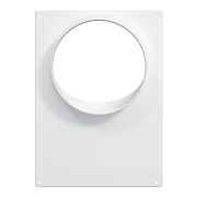 Площадка торцевая ПТП фланец D130 180х250 пластик ERA