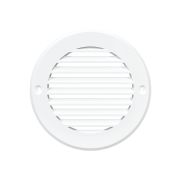 Решетка вентиляционная ARK фланец D100 D136 пластик AURAMAX