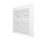 Решетка вентиляционная R2121BV обратный клапан разъемная 210х210 пластик ERA