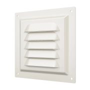 Решетка вентиляционная МЭ сетка 125х125 окрашенная сталь Ivory ERA