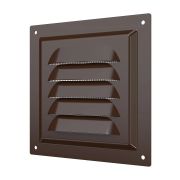 Решетка вентиляционная МЭ сетка 125х125 окрашенная сталь Brown ERA