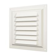 Решетка вентиляционная МЭ сетка 150х150 окрашенная сталь Ivory ERA