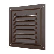 Решетка вентиляционная МЭ сетка 150х150 окрашенная сталь Brown ERA