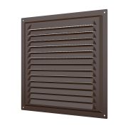 Решетка вентиляционная МЭ сетка 250х250 окрашенная сталь Brown ERA