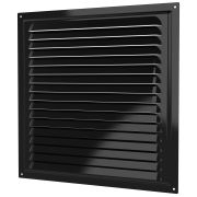 Решетка вентиляционная МЭ сетка 300х300 окрашенная сталь Black ERA