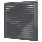 Решетка вентиляционная МЭ сетка 300х300 окрашенная сталь Gray ERA