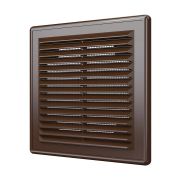 Решетка вентиляционная Р сетка разъемная 150х150 пластик Brown ERA