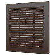 Решетка вентиляционная Р сетка разъемная 209х209 пластик Brown ERA