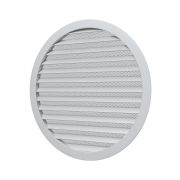 Решетка вентиляционная РКМ фланец D315 сетка D350 алюминий ERA