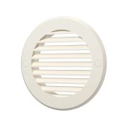 Решетка вентиляционная РКН фланец D100 D136 ASA Ivory ERA