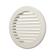 Решетка вентиляционная РКН фланец D125 D161 ASA Ivory ERA