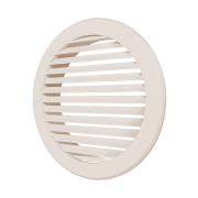 Решетка вентиляционная РКН фланец D150 D186 ASA Ivory ERA