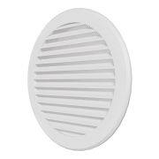 Решетка вентиляционная РКС фланец D160 сетка D196 пластик ERA