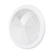 Решетка вентиляционная РПКФ фланец D160 разъемная D200 пластик ERA