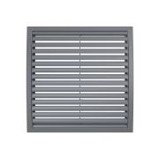Решетка вентиляционная РРН разъемная 350х350 ASA Gray ERA