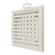 Решетка вентиляционная РРП разъемная регулируемая 150х150 пластик Ivory ERA