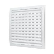 Решетка вентиляционная РРП разъемная регулируемая 250х250 пластик ERA