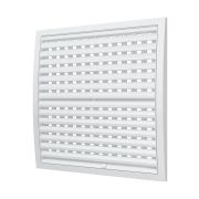 Решетка вентиляционная РРП разъемная регулируемая 350х350 пластик ERA