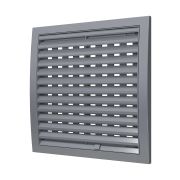 Решетка вентиляционная РРПН разъемная регулируемая 250х250 ASA Gray ERA