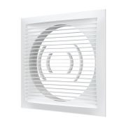 Решетка вентиляционная РСФ фланец D160 200х200 пластик ERA