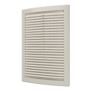 Решетка вентиляционная РЦ сетка 180х250 пластик Ivory ERA