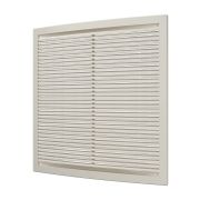 Решетка вентиляционная РЦ сетка 340х340 пластик Ivory ERA