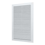 Решетка вентиляционная С сетка 180х280 пластик ERA