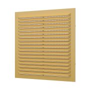 Решетка вентиляционная С сетка 194х194 пластик Beige ERA