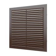 Решетка вентиляционная С сетка 234х234 пластик Brown ERA