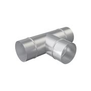 Тройник TPG D400 оцинкованная сталь ERA PRO