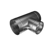 Тройник TRG D160 с выходом D200 оцинкованная сталь ERA PRO