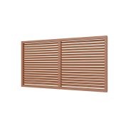 Экран радиаторный ПР фланец 600х1200 пластик Cherry ERA