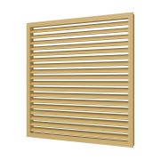 Экран радиаторный ПР фланец 600х600 пластик Beige ERA