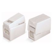 Клемма 2х(0.5-2.5кв.мм) для светильников с пастой бел. WAGO 224-122