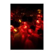 Гирлянда декоративная «Елочная-1» (насадки-шарики и шишки витые) 4.4м 30LED IP20 мультиколор Космос KOC_GIR30LEDRUBBALL2