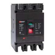 Выключатель автоматический 3п 100А 25кА LS250 ProPact EKF mccb-250-25-3-100-ls