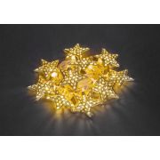 Гирлянда светодиодная «Нить золотые звезды» 95 038 NGF-D042-02 1.6м WW IP20 Navigator 95038